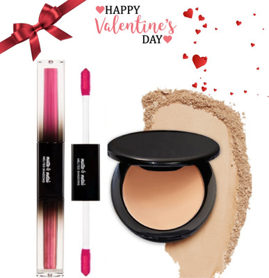 ADJD valentine day speacil Metal eye shadow with pressed compact(2 Items in the set)