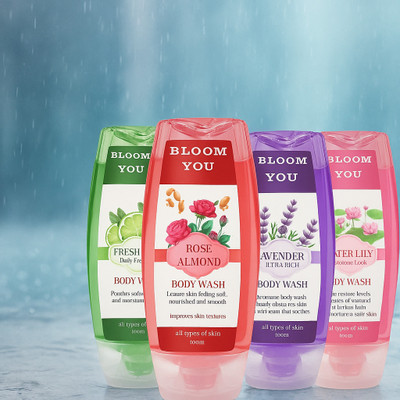 BLOOM YOU ResonateSuds Body Wash(4 Items in the set)