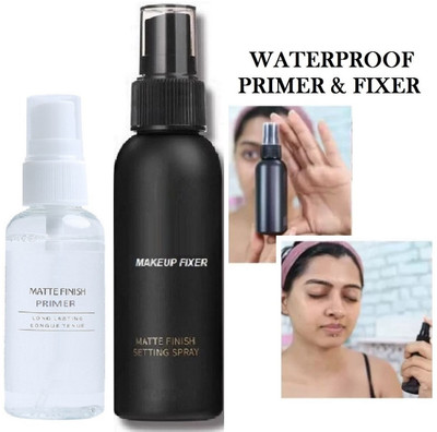 Latixmat Flawless Makeup Base Primer & Long Lasting Makeup Fixer(2 Items in the set)