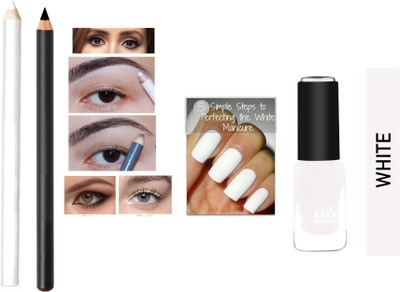 GFSU - GO FOR SOMETHING UNIQUE Pencil Multi Color Liner With Shine Nail polish(2 Items in the set)
