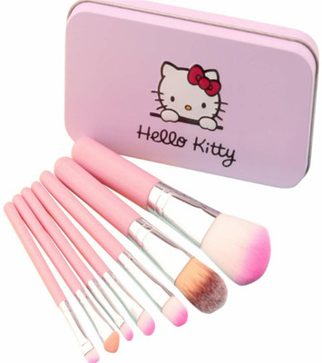 SUNPUFF Hello Kitty Soft Makeup Brush Set (Pack of 7)(Pack of 7)