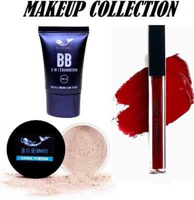 BLUEMERMAID NEW MAKEUP COMBO FOR COLLEGE GIRLS(3 Items in the set)