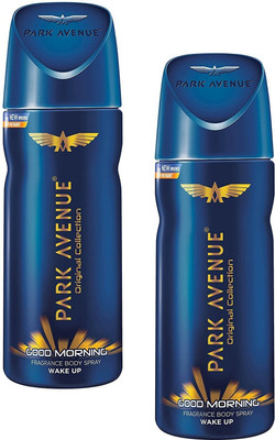 PARK AVENUE Good Morning (Wake UP) Body Spray 150ml - 2Pc MT28 Body Spray  -  For Men(300 ml, Pack of 2)