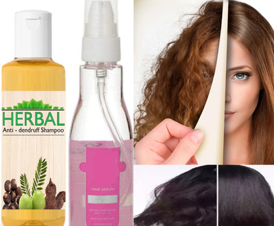 REIMICHI HAIR SERUM ALL AIR TYPES HAIR STYLING & SMOOTHING LIGHTWEIGHT& 2x FRIZZ CONTROL(2 Items in the set)