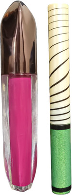 Luipui PINK LIPSTICK AND GREEN EYELINER(1 Items in the set)