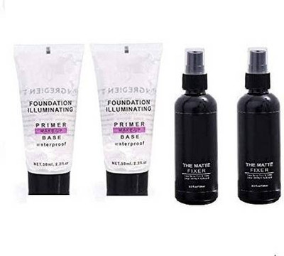 Galm Bazaar Most Trending Fixer with Luxury Primer(4 Items in the set)