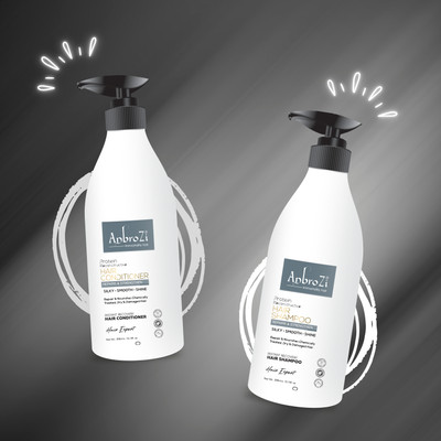 Anbrozi Immortality Hair Combo Pack of Protein Reconstructive Hair Shampoo 300ml & Protein Reconstructive Hair Conditioner 300ml(2 Items in the set)