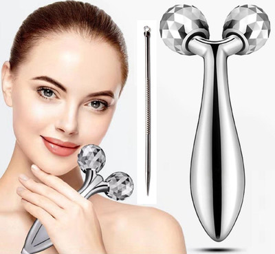 MYEONG 3D Roller For Face & Black Head Remover Pin(2 Items in the set)