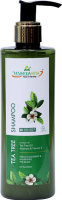 MIHIKAARYA Tea Tree Shampoo Combo pack of two (250ML+250ML)(500 ml)
