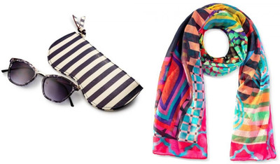 Oriflame Sweden linnea sunglasses and linnea printed scarf(2 Items in the set)