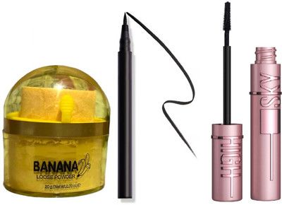 nn BEST NEW MINI EYE WITH FACE MAKEUP COMBO SET PAKC OF 3(3 Items in the set)