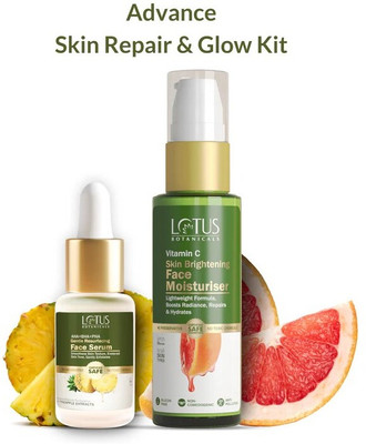 Lotus Botanicals Advance Skin Repair & Glow Kit.(2 Items in the set)