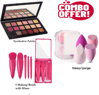 DONNARA organics GRWM Makeup Combo kit for women (Pack of 3)(3 Items in the set)