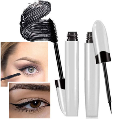 Latixmat MATTE FINISH WATER PROOF & LONG LASTING EYE LINER AND MASCARA(2 Items in the set)