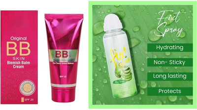Maryville soft and smooth new makeup setting spray with foundation pakc of 2(2 Items in the set)