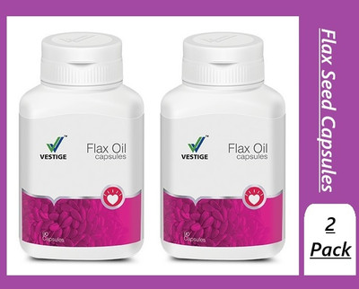 Vestige Flax Oil 90 Softgels(2 Items in the set)