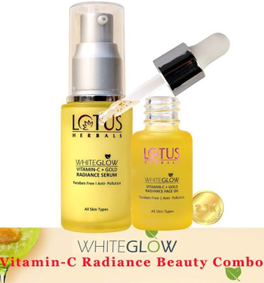 LOTUS HERBALS WhiteGlow Vitamin C Radiance Beauty Combo(2 Items in the set)