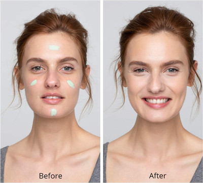 ADJD Liquid Concealer Creaseproof & Easy to Blend Concealer for Face Makeup COMBO Concealer(GREEN, 24 ml)