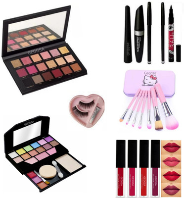 Geggsa Makeup Combo Kit For Girls And Women(13 Items in the set)