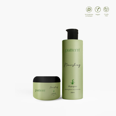 pattern Nourishing Hair Care Shampoo and Conditioner Combo For Extra Care and Hair Protection(2 Items in the set)