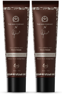 THE MAN COMPANY Caffeine Face Mask 30g – pack of 2 (60 g)