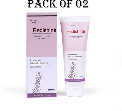 Redishine FACE WASH FOR OIL FREE SKIN PACK OF 2 Face Wash(140 ml)
