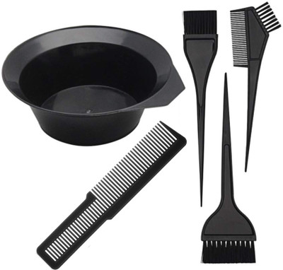 Xester 5 Pcs of Salon Hair Coloring Dyeing Kit for women and men(5 Items in the set)