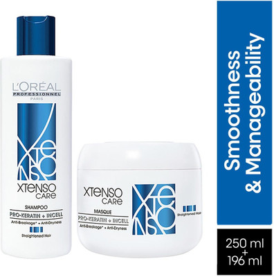 L'Oréal Professionnel Xtenso Care Shampoo 250 ml + Masque 196g Combo(2 Items in the set)