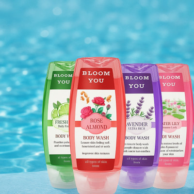 BLOOM YOU VibeFresh Body Wash(4 Items in the set)