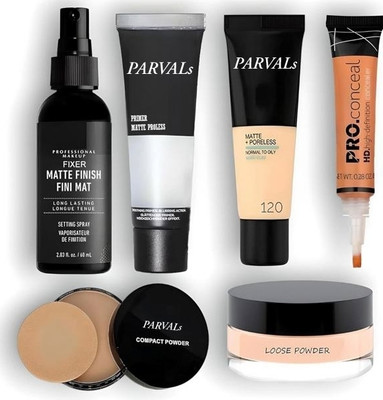 PARVALs Daily use makeup combo kit for professional look (SET OF 6)(6 Items in the set)