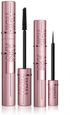 Maryville eyeliner with mascara easy to use perfect long lasting pack of 2(2 Items in the set)