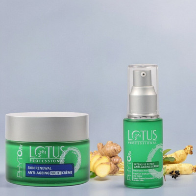 Lotus Professional PHYTORX SKIN RENEWAL NIGHT CREME WITH INTENSIVE SERUM(2 Items in the set)