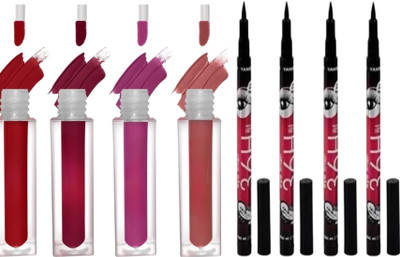 Earthcon Eyeliner 4in1 lipstick Sketch eyeliner(8 Items in the set)