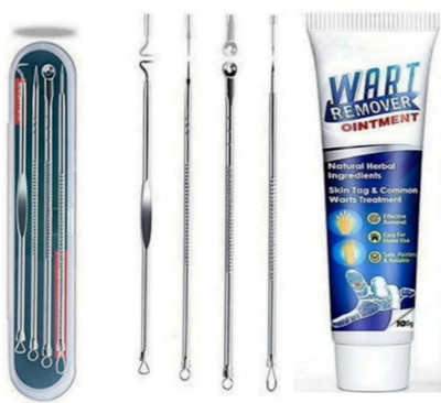 ghorela g 1 Blackhead Remover Tool Set + 1 Wart Remover (Pack of 2)(1 Items in the set)