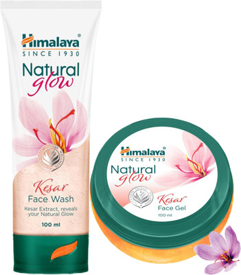 HIMALAYA Kesar Face Wash 100ml & Kesar gel 100ml(2 Items in the set)