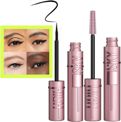 Neycare multi combo set sky high mascara and eyeliner pack of 2(2 Items in the set)