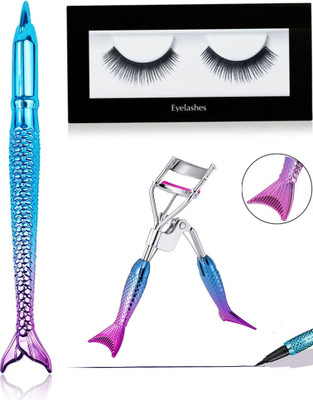 Sheny Eyelash Long Natural curler For Make your eyes look And Fish Eye Liner Water Proof Eye Liner(1 Items in the set)