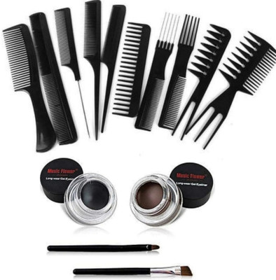ghorela Music Flower + 10-in-1 Hair Comb (Pack of 2)(2 Items in the set)