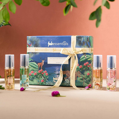 fabessentials Mystical Forest Essence Body Sprays Gift Set - 60ml Pack of 4 Long Lasting Perfume Set(4 Items in the set)