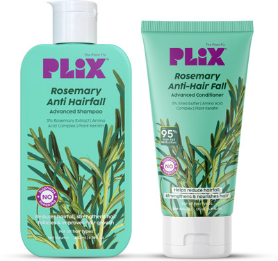 The Plant Fix Plix Anti Hairfall Regime| Advanced Shampoo-Conditioner(2 Items in the set)