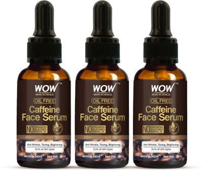 WOW SKIN SCIENCE Caffeine Face Serum(3 Items in the set)