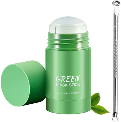 DARYUE Green Tea Sticks Face Shaping Mask black head remover pin(2 Items in the set)