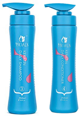 PRO ADS KERATIN SHAMPO AND CONDITIONER SET OF 2(2 Items in the set)