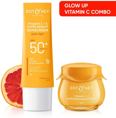 Dot & Key Vitamin C Daily Glow Essentials Skin Care Combo For Glowing Skin For All Skin(2 Items in the set)