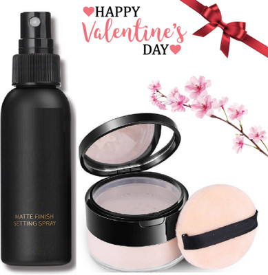 ADJD valentine day speacil fixer with loose compact(2 Items in the set)
