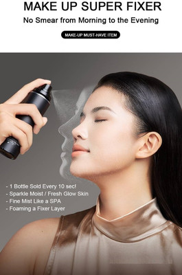 LILLYAMOR Pro Professional Matte Finish & Long Lasting Makeup Setting Fixer Primer  - 100 ml(TRANSPARENT)