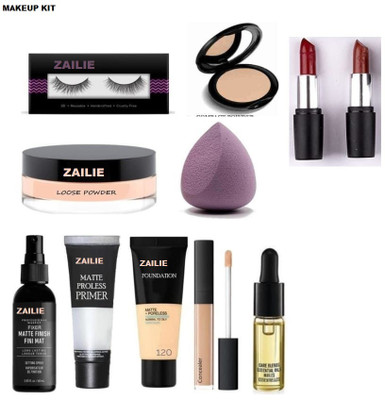 Zailie nic-3bse-elsh-srum-2balm-lospwdr-compct-puf-conclr(11 Items in the set)