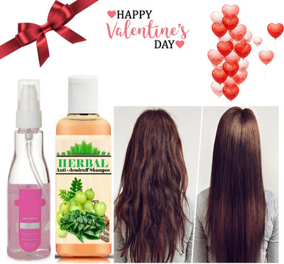 ADJD valentine day speacil hair combo(2 Items in the set)