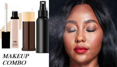 GABBU BEST MAKEUP FIXER SPRAY AND PRIMER COMBO(3 Items in the set)