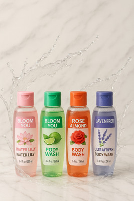 BLOOM YOU Scent Symphony Body Wash – 4 Flavours (400 ml)(4 Items in the set)